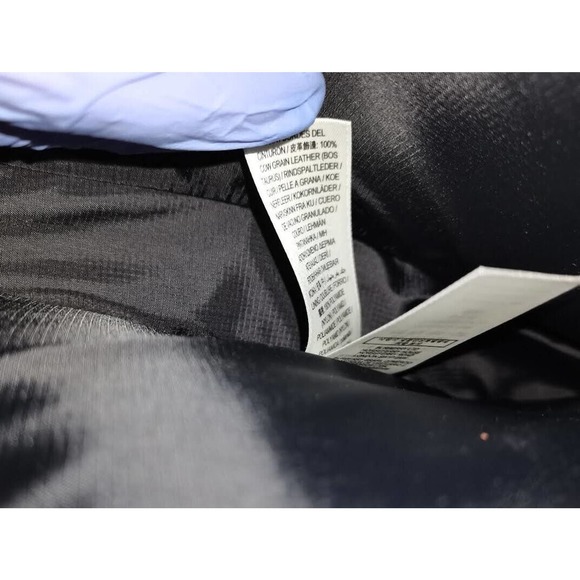 $1250 BURBERRY ABBEYDALE BLACK NYLON WHITE B LOGO LEATHER TRIM RUCKSACK BACKPACK - Picture 15 of 16